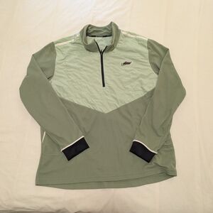 Men's Green Pullover Jacket